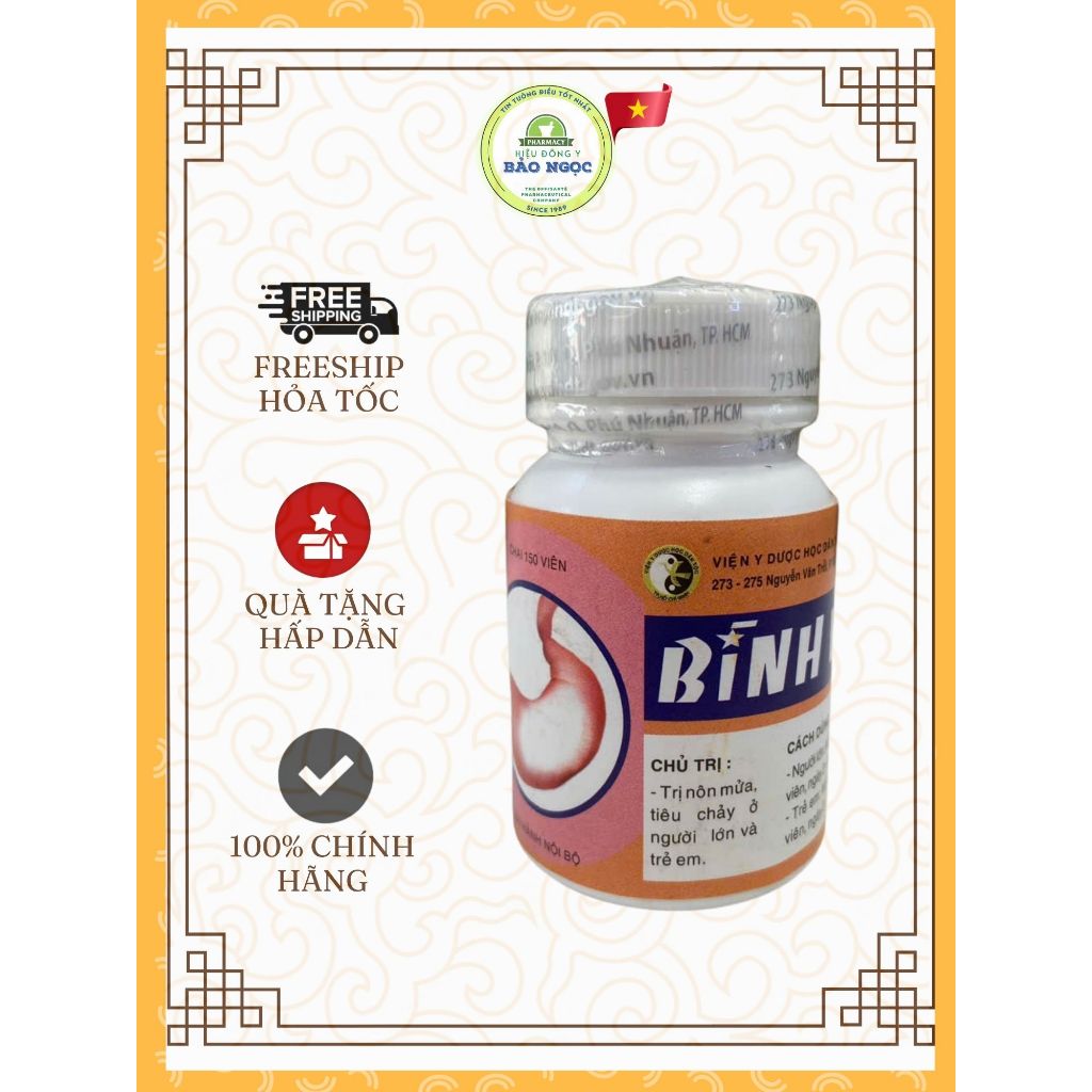 [HỎA TỐC] Kiện tỳ hòa vị (Bình vị) - Viện YHDT TP. Hồ Chí Minh