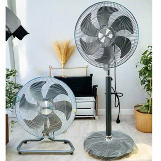 Quạt công nghiệp 130W Quạt đứng 500mm Quạt treo tường Góc xoay 120° Khoảng cách gió thổi xa 10 mét