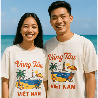 Áo Thun Du Lịch các tỉnh thành có Biển Đẹp Việt Nam: Vũng Tàu, Phú Quốc, Nha Trang, Đà Nẵng, Phan Thiết