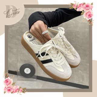 Giày Sục Nữ 2 Vạch Sọc Đế Cao 3cm Mẫu Mới Hot Hit N13