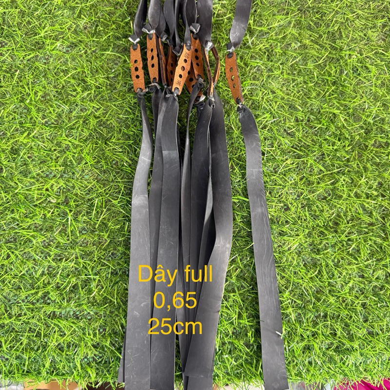 10 dây full đen xì 0,65 dài 25cm