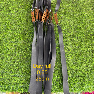 10 dây full đen xì 0,65 dài 25cm