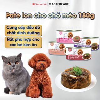 PATE Cho Chó Mèo Dành Cho Bé Kén Ăn Bổ Sung Nhiều Chất Dinh Dưỡng Tiện Lợi MasterCare Nhiều Vị 180gr