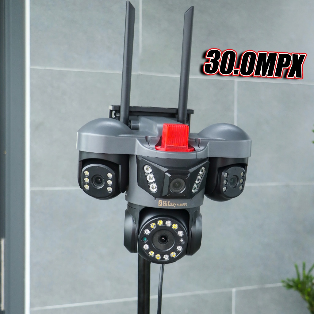 CAMERA 4 ỐNG KÍNH ĐỘC LẬP XEM 4 MÀN HÌNH – DÙNG APP HIEASY – QUAY 360°, ĐÀM THOẠI 2 CHIỀU – CẢNH BÁO CHUYỂN ĐỘNG – BẢO H | BigBuy360 - bigbuy360.vn