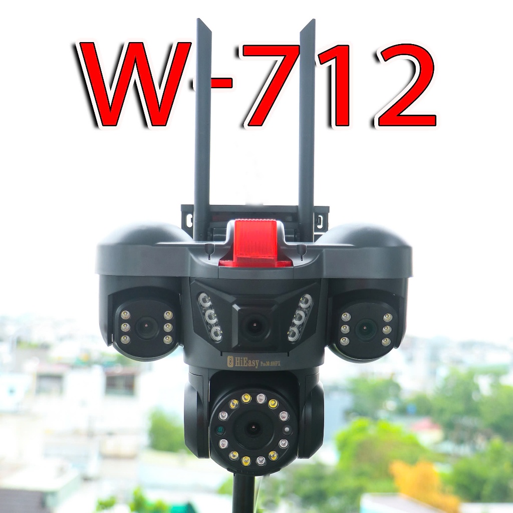 CAMERA 4 ỐNG KÍNH ĐỘC LẬP XEM 4 MÀN HÌNH – DÙNG APP HIEASY – QUAY 360°, ĐÀM THOẠI 2 CHIỀU – CẢNH BÁO CHUYỂN ĐỘNG – BẢO H | BigBuy360 - bigbuy360.vn