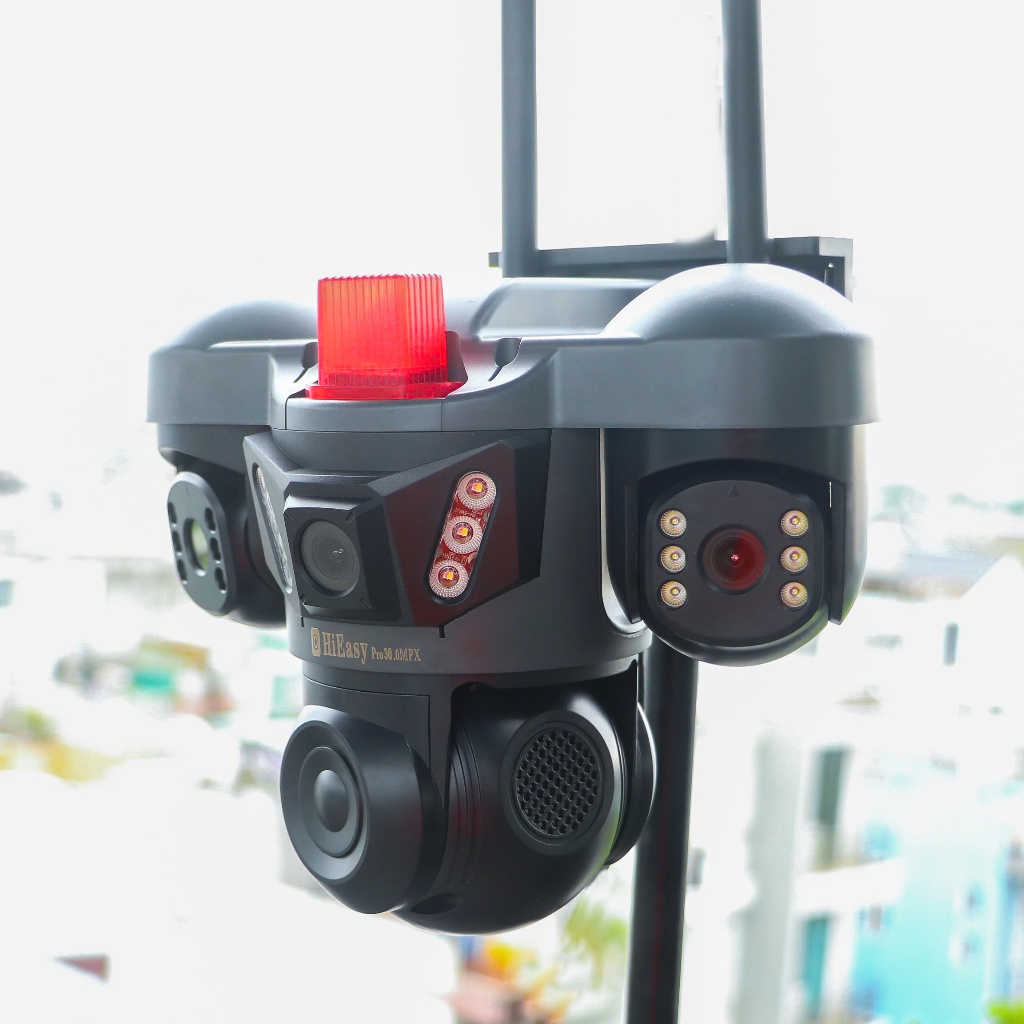 CAMERA 4 ỐNG KÍNH ĐỘC LẬP XEM 4 MÀN HÌNH – DÙNG APP HIEASY – QUAY 360°, ĐÀM THOẠI 2 CHIỀU – CẢNH BÁO CHUYỂN ĐỘNG – BẢO H | BigBuy360 - bigbuy360.vn