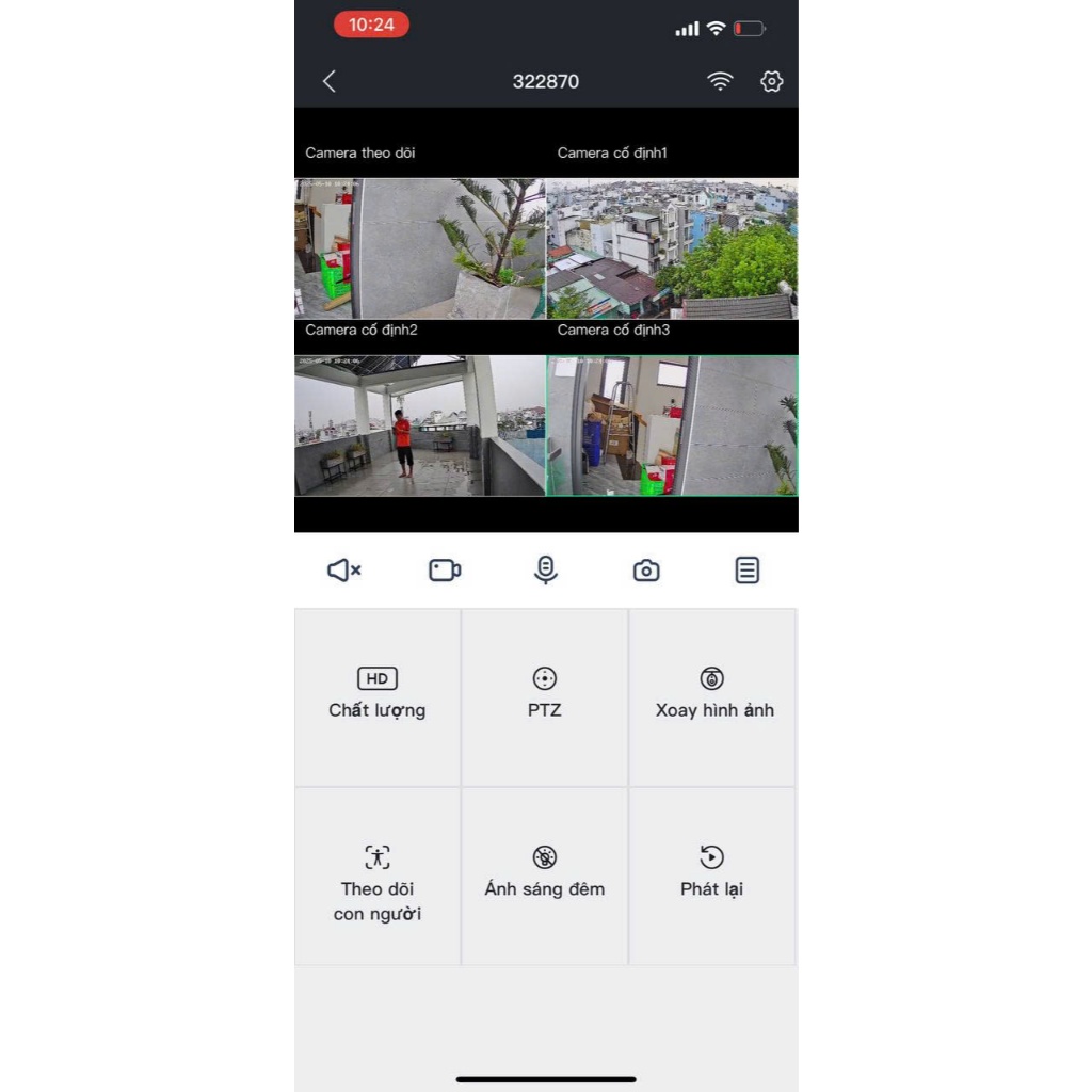 CAMERA 4 ỐNG KÍNH ĐỘC LẬP XEM 4 MÀN HÌNH – DÙNG APP HIEASY – QUAY 360°, ĐÀM THOẠI 2 CHIỀU – CẢNH BÁO CHUYỂN ĐỘNG – BẢO H | BigBuy360 - bigbuy360.vn