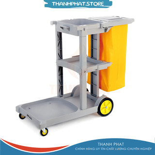 Xe làm phòng Chaobao D11-1 (có nắp)