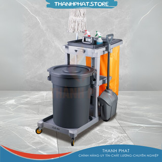 Xe làm phòng Chaobao D11-1 (có nắp)
