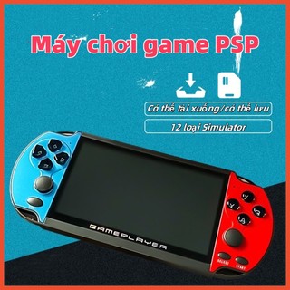 PSP X7s X7 Bộ điều khiển trò chơi video di động GBA SFC Máy chơi trò chơi cầm tay 12CM HD Retro Joystick