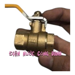 VAN BI TAY GẠT ITALY THAU 3/8(17MM)- ĐIỆN NƯỚC CÔNG DANH