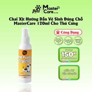 Xịt Hướng Dẫn Đi Vệ Sinh Đúng Chỗ Cho Chó Mèo MASTERCARE Giúp Huấn Luyện Khử Mùi Hôi Chất Thải
