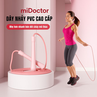 Dây Nhảy Tốc Độ Chất Liệu Pvc Dày 6mm, Hỗ Trợ Tập Skill Không Bị Xoắn Dây - miDoctor