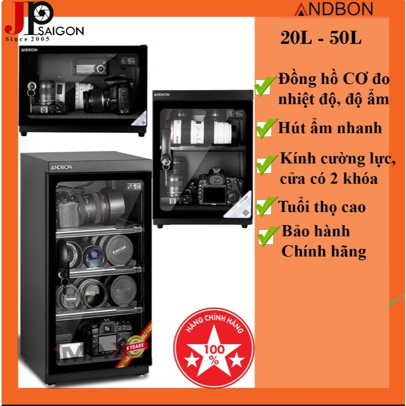 Gợi ý các mẫu tủ hút ẩm máy ảnh mini phù hợp cho nhu cầu bảo quản