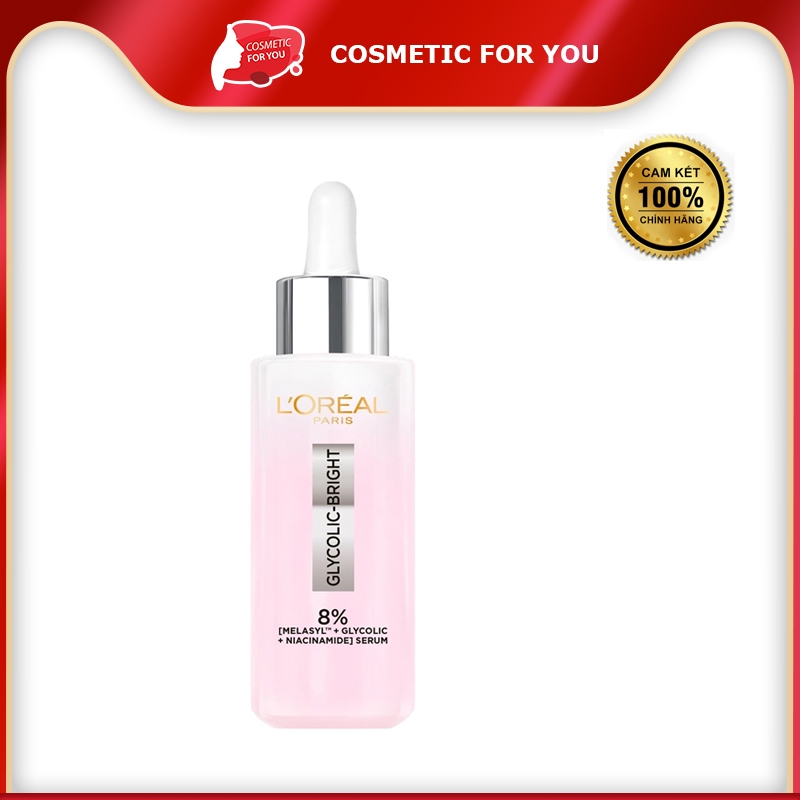 Serum Sáng Da, Mờ Thâm Mụn & Nám L'Oreal Glycolic Bright Melasyl 8% [Melasyl+Glycolic+Niacinamide] 3