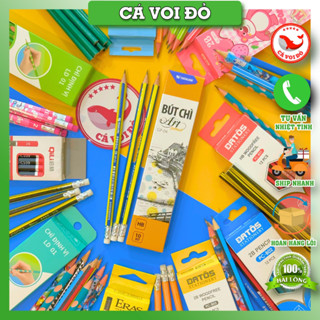 Hộp 10 bút chì HB thiên long / HB Batos dùng cho học sinh mới tập viết / chì cho học sinh lớp 1 / FREESHIP