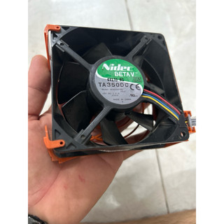 Quạt server hp nidec 12v 1A, vuông 9cm