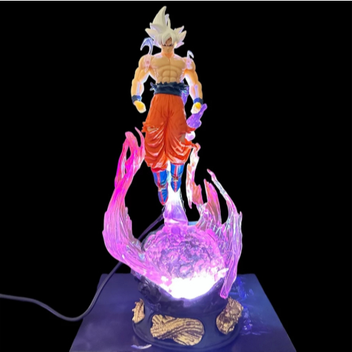 [Tặng LED] Mô hình Goku bản năng vô cực CỰC ĐẸP, cao 25 cm - Dragon Ball
