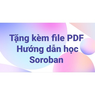 Bàn tính soroban trắng đỏ 11 cột