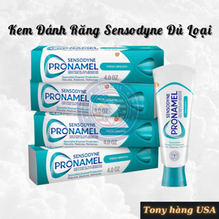 Kem Đánh Răng Giảm Ê Buốt Sensodyne Pronamel Chính Hãng Mỹ Đủ Loại - Hàng Nhập Tony