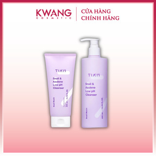  Sữa rửa mặt dịch ốc sên hoa cúc TIAM Snail Cho Da Dầu Mụn 200ml và 400ml 