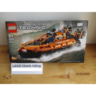 LEGO Technic Rescue Hovercraft 42120 Model Building Kit (457 Pieces, MISB, Genuine LEGO)