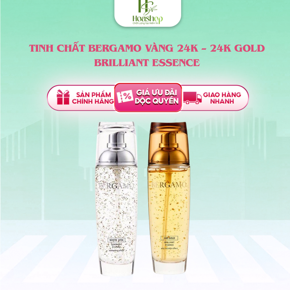 Tinh chất Bergamo vàng 24K – 24K Gold Brilliant Essence
