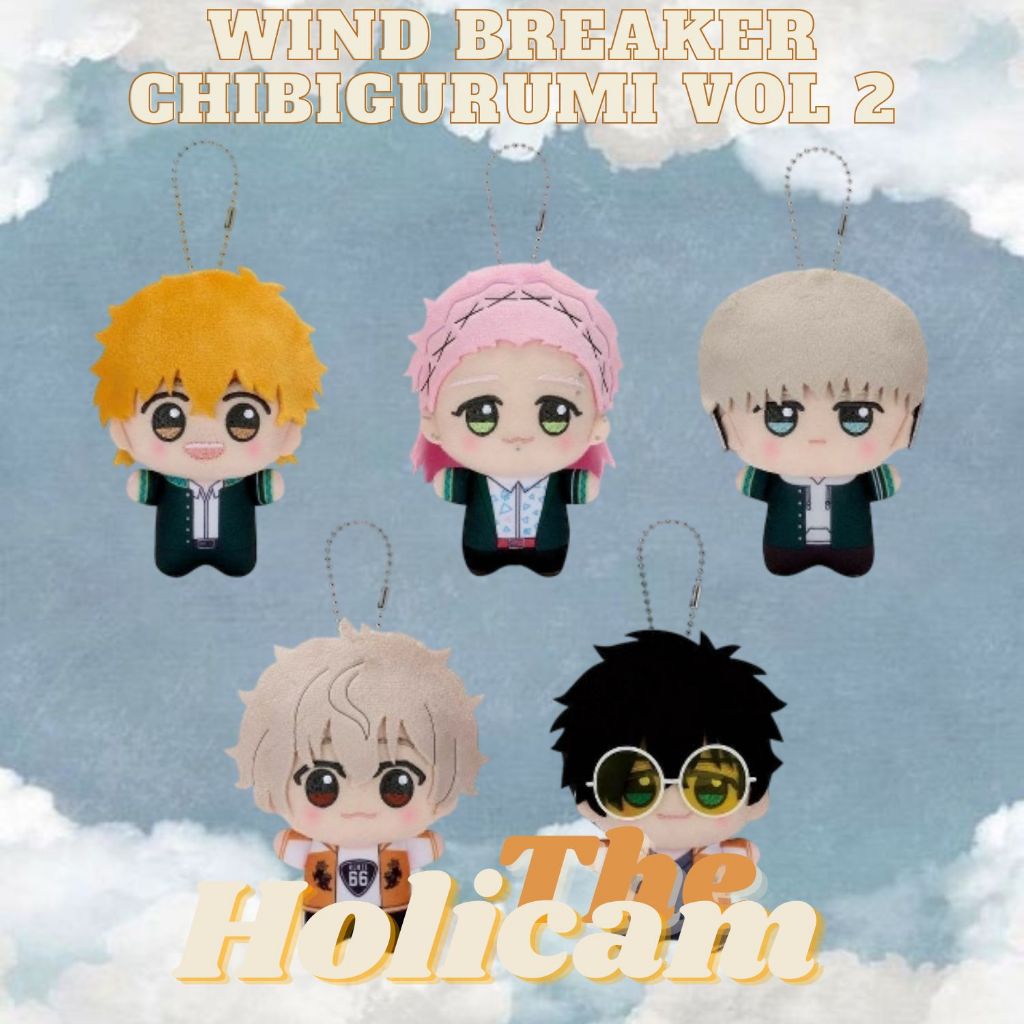 Gấu bông Chibigurumi Cbgrm Phim Hoạt hình Anime Wind Breaker Vol 2