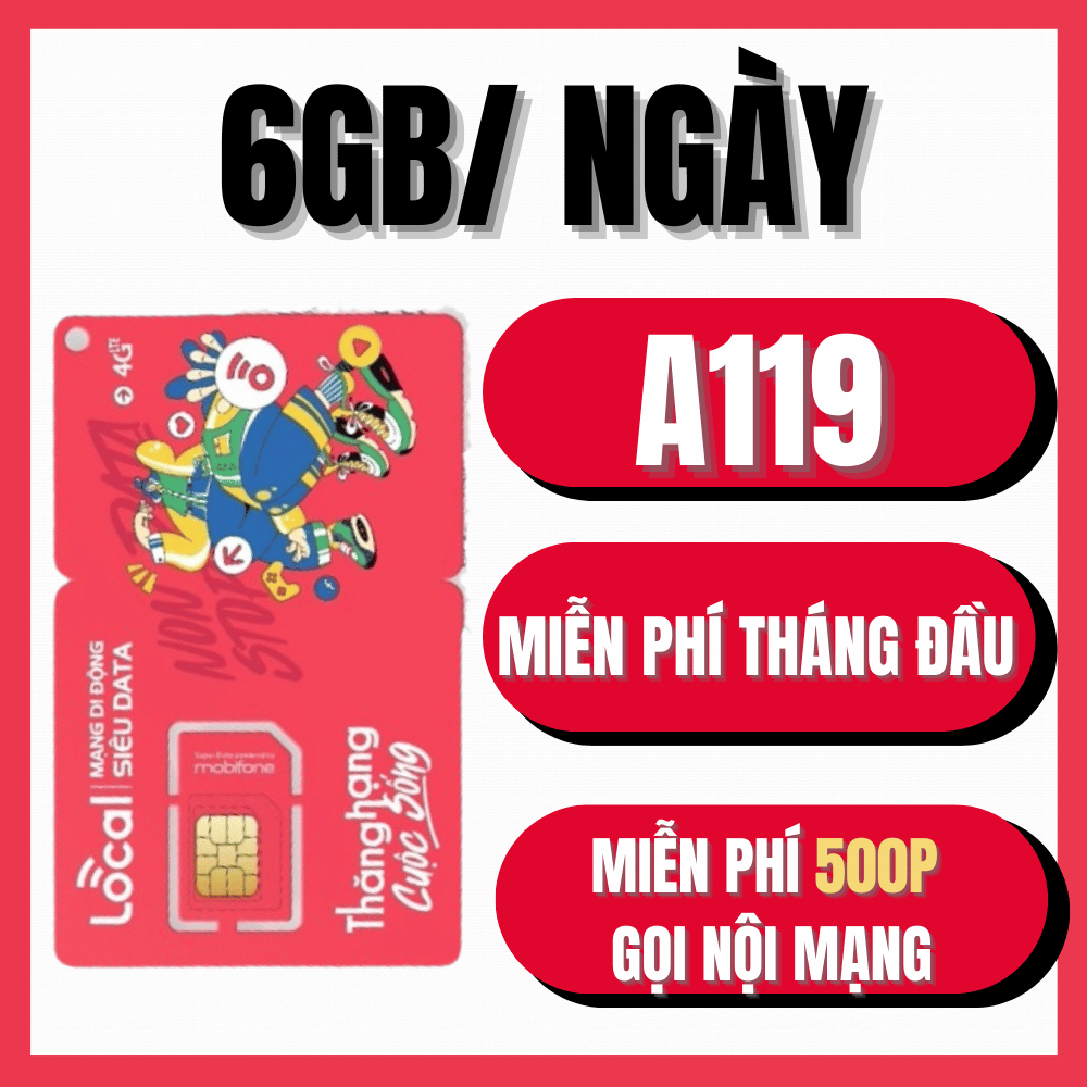Sim 5G Mobifone Free 1 Tháng LOCAL VNSKY Vào Mạng Miễn Phí nghe Gọi Thả Ga - A69 A79 A89 A99 SKY69 S