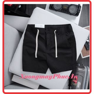 Quần Short Nam Lưng thun chất Kaki Form ôm ngắn trên gối