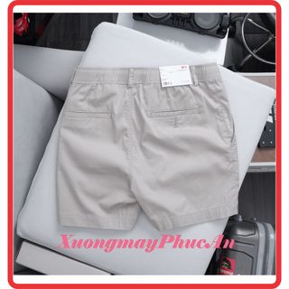 Quần Short Nam Lưng thun chất Kaki Form ôm ngắn trên gối