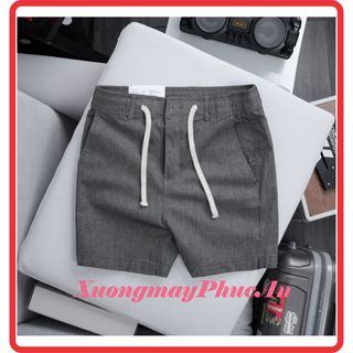 Quần Short Nam Lưng thun chất Kaki Form ôm ngắn trên gối