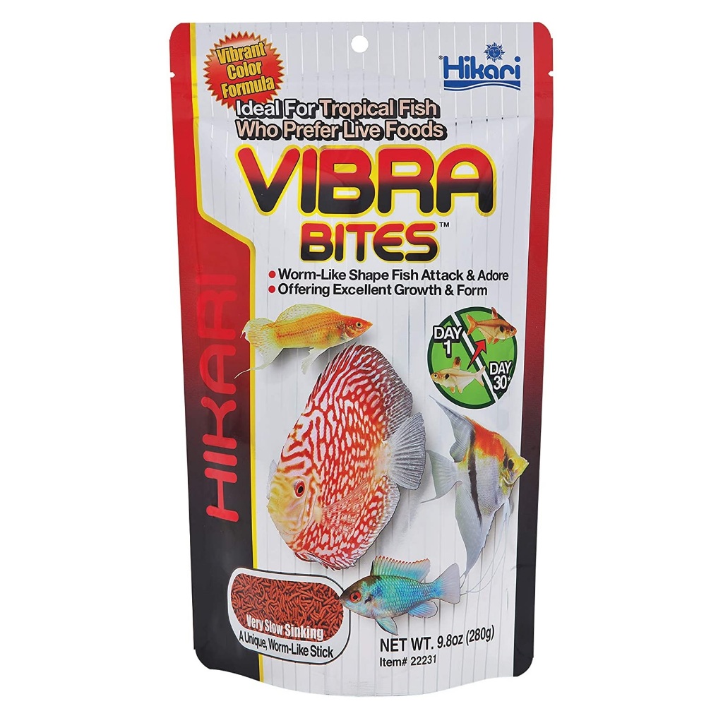 Thức Ăn Cho Cá Hikari Vibra Bites - Taiyo Pluss Discovery Purebits
