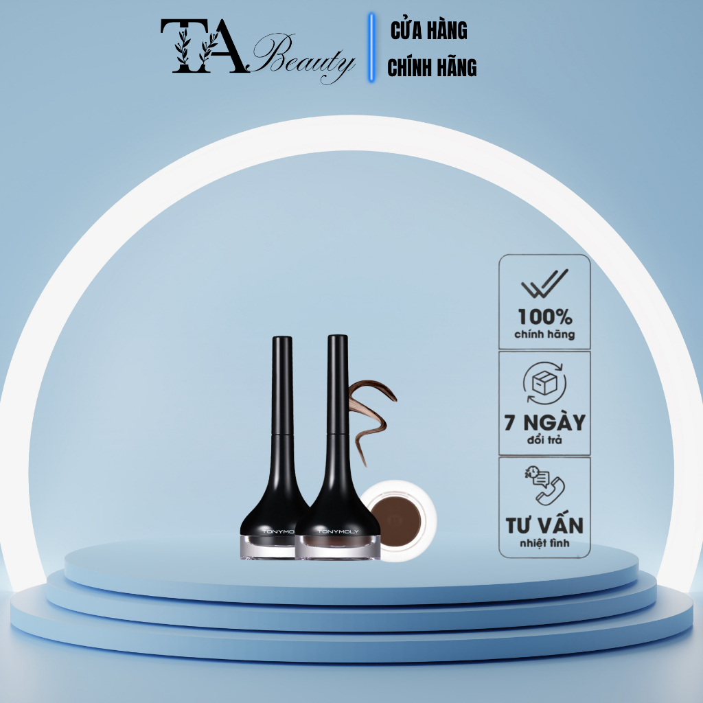 Gel kẻ mắt TONYMOLY đen, nâu