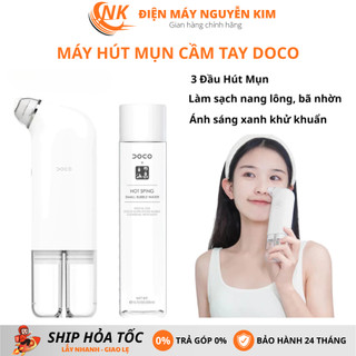  Máy Hút Mụn DOCO Đa Năng Thế Hệ Mới - Hút Mụn Đầu Đen Sạch Nang Lông Loại Bỏ Mụn cám Và Bã Nhờn 