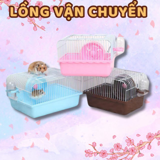 Lồng vận chuyển Chuột Lang (Bọ Ú) Hamster Thỏ Cảnh lồng đơn cao cấp đầy đủ phụ kiện