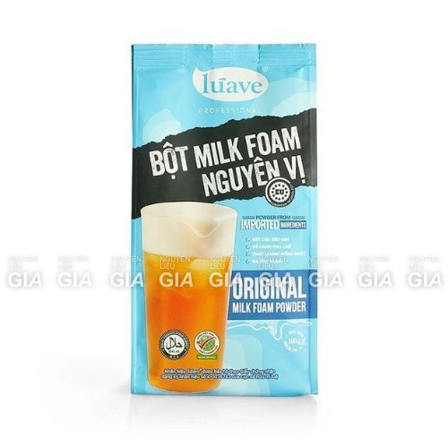 Bột váng sữa milk foam Luave gói 500g (3 vị)