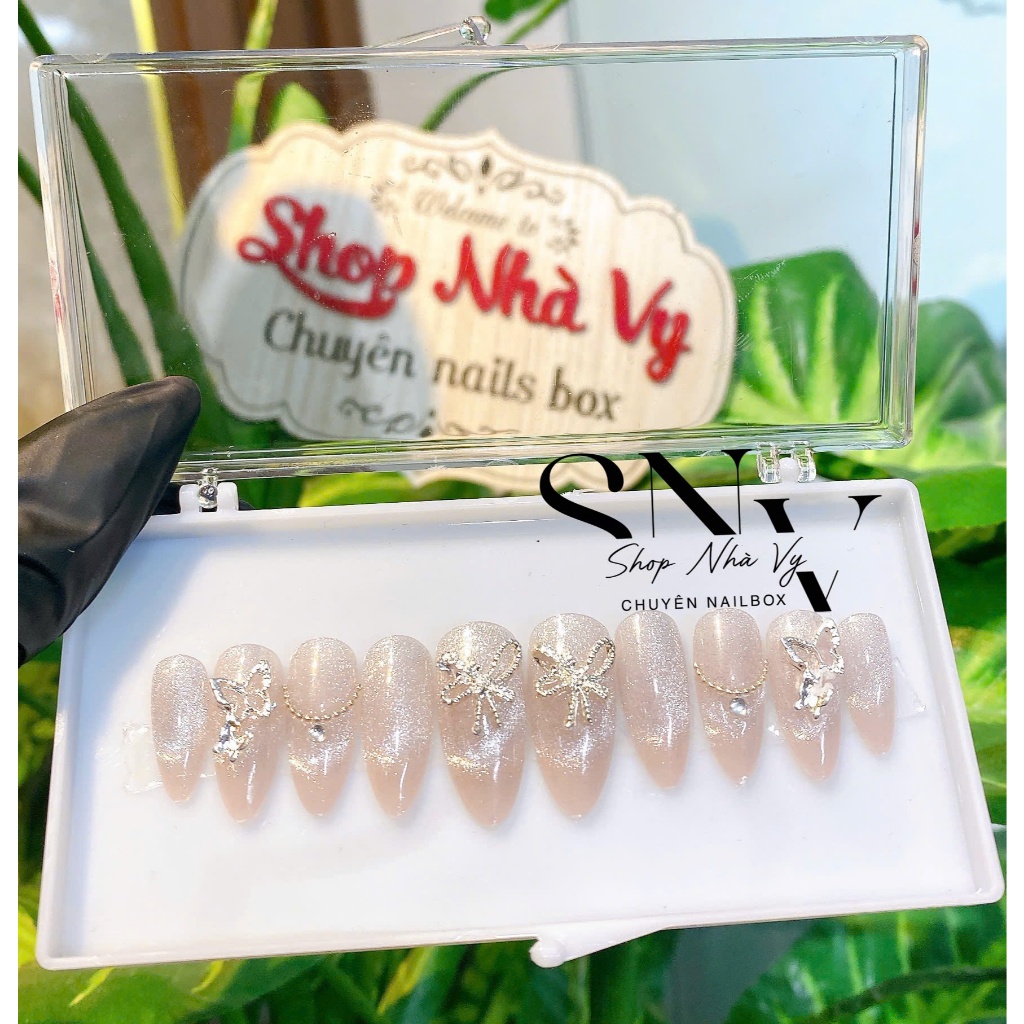 Nails thiết kế 24 móng kiểu dễ thương mã 381