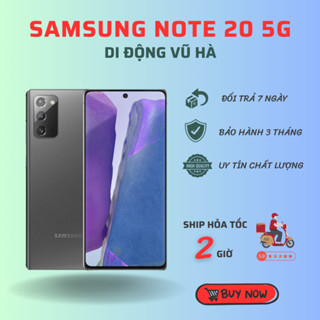 Điện thoại Samsung Note 20 5G Mỹ 2 sim Ram 8/128 Snap 865+