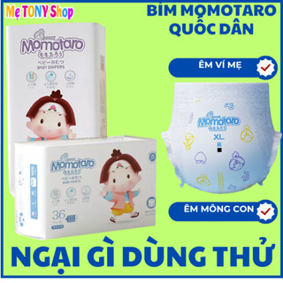 [Dùng Thử Là Ưng]1 Miếng Bỉm Momotaro Xuất Nhật Đủ Size Sơ Sinh Đến 4XL(Chính Hãng)