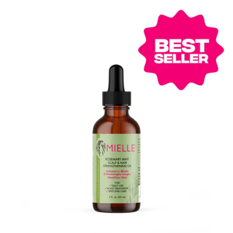 Dầu Dưỡng Tóc Mielle Organics Rosemary Mint Scalp & Hair Strengthening Oil