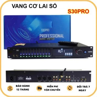  Vang Cơ Lai Số S30 Pro - Echo Reverb Chuyên Nghiệp Hàng Chuẩn Loại 1 Bảo Hành 12 Tháng 