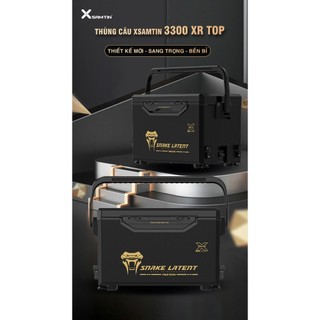  Thùng Câu XSAMTIN 3300 XR TOP – Siêu Phẩm 2025   FULL BỘ 5 PAT INOX  