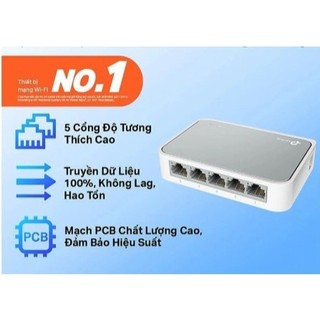 Bộ chia mạng Switch TP-Link 5 cổng TL-SF1005D | TL-SF1008D 8 cổng 10/100Mbps - TRANGIATELECOM
