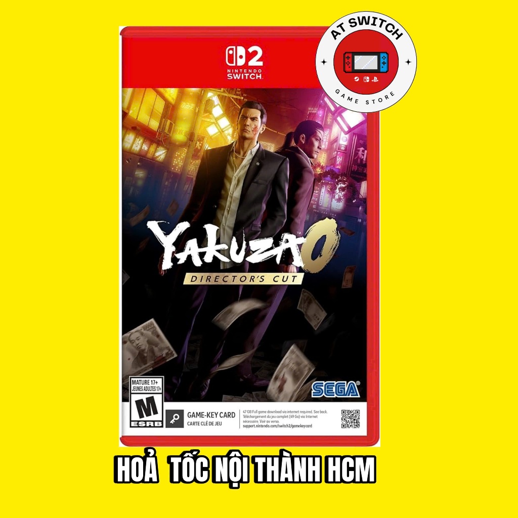 Đĩa Chơi Game Yakuza 0 Director’s Cut – Nintendo Switch 2