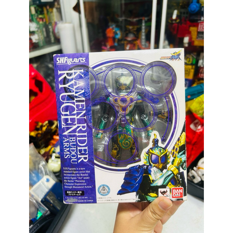 [HCM] Đồ chơi siêu nhân mô hình SHF KAMEN RIDER GAIM RYUGEN BUDOU ARMS