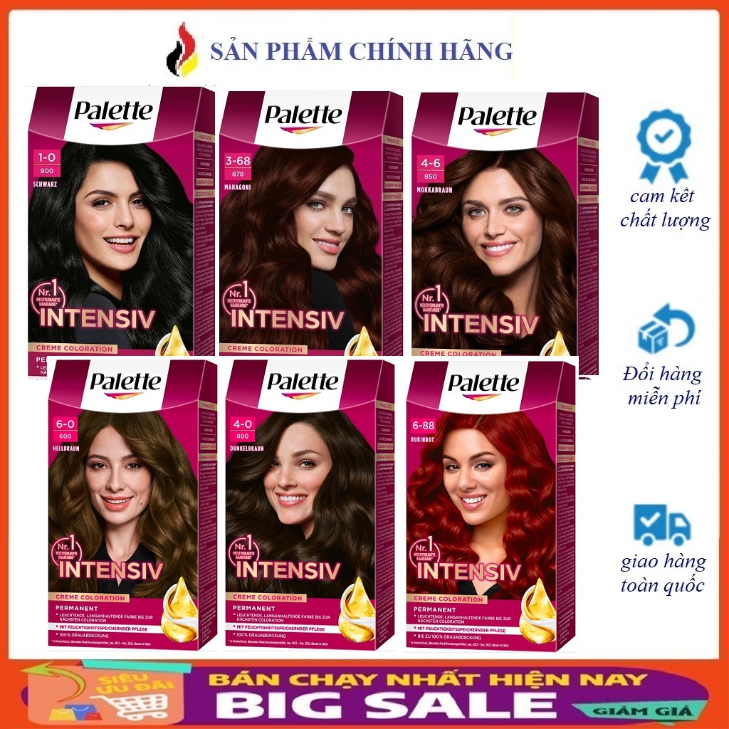 Thuốc nhuộm tóc Poly Palette