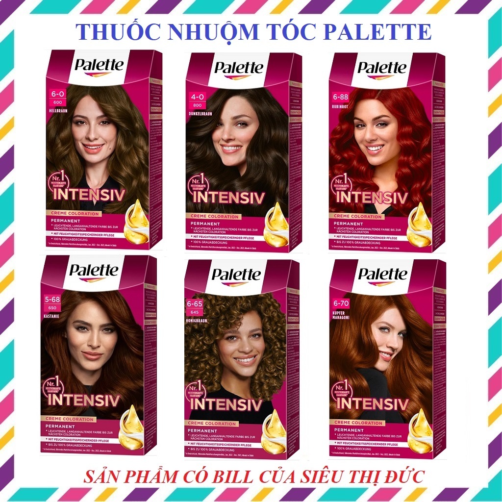 [Chính Hãng] Thuốc nhuộm tóc Poly Palette