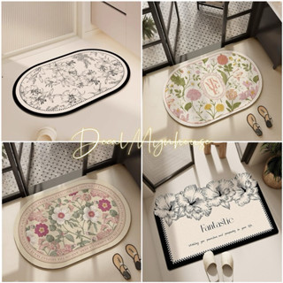 [MynHouse]Thảm Lau Chân để phòng tắm phong cách sang trọng, Thảm chất liệu cao cấp độ bền cao chống thấm nước,dễ vệ sinh