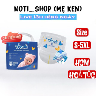 [HCM] Tã Bỉm Dán/Quần YOULI XANH Đủ Size S108/M96/M88/L84/XL80/XXL72/XXXL68
